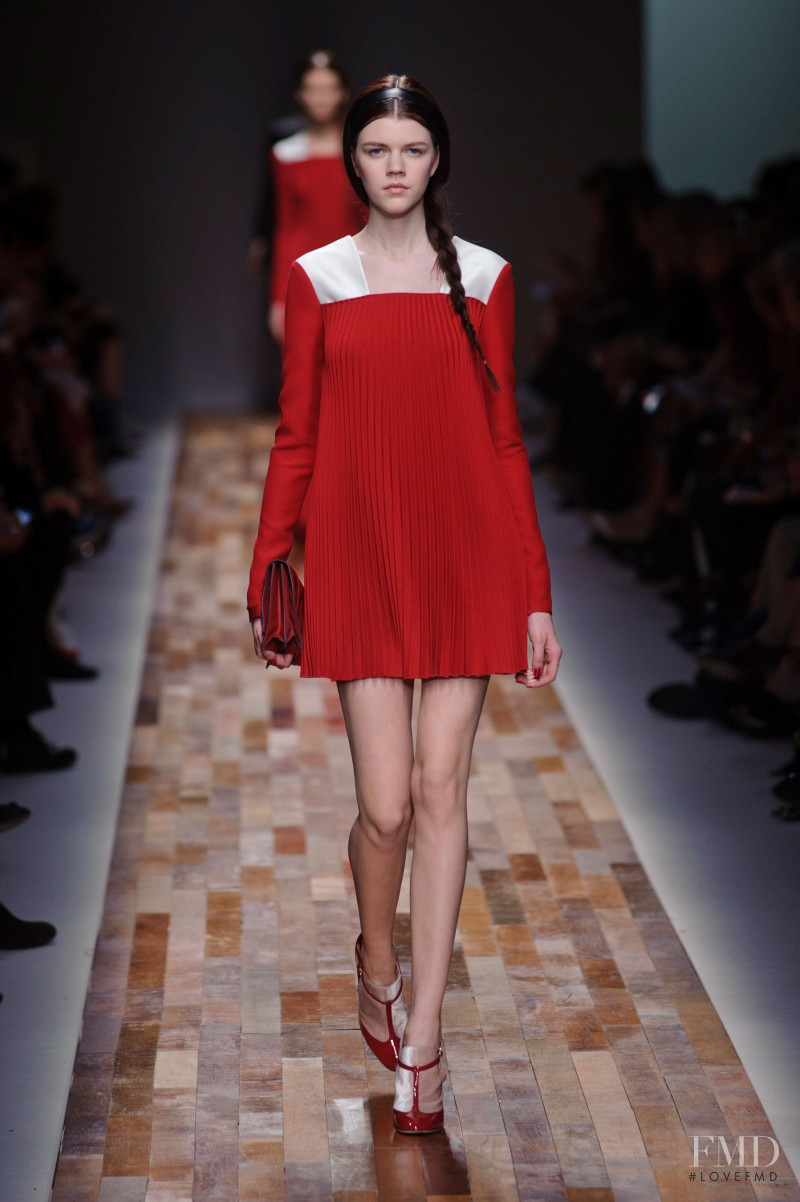 Antonia Wesseloh featured in  the Valentino fashion show for Autumn/Winter 2013