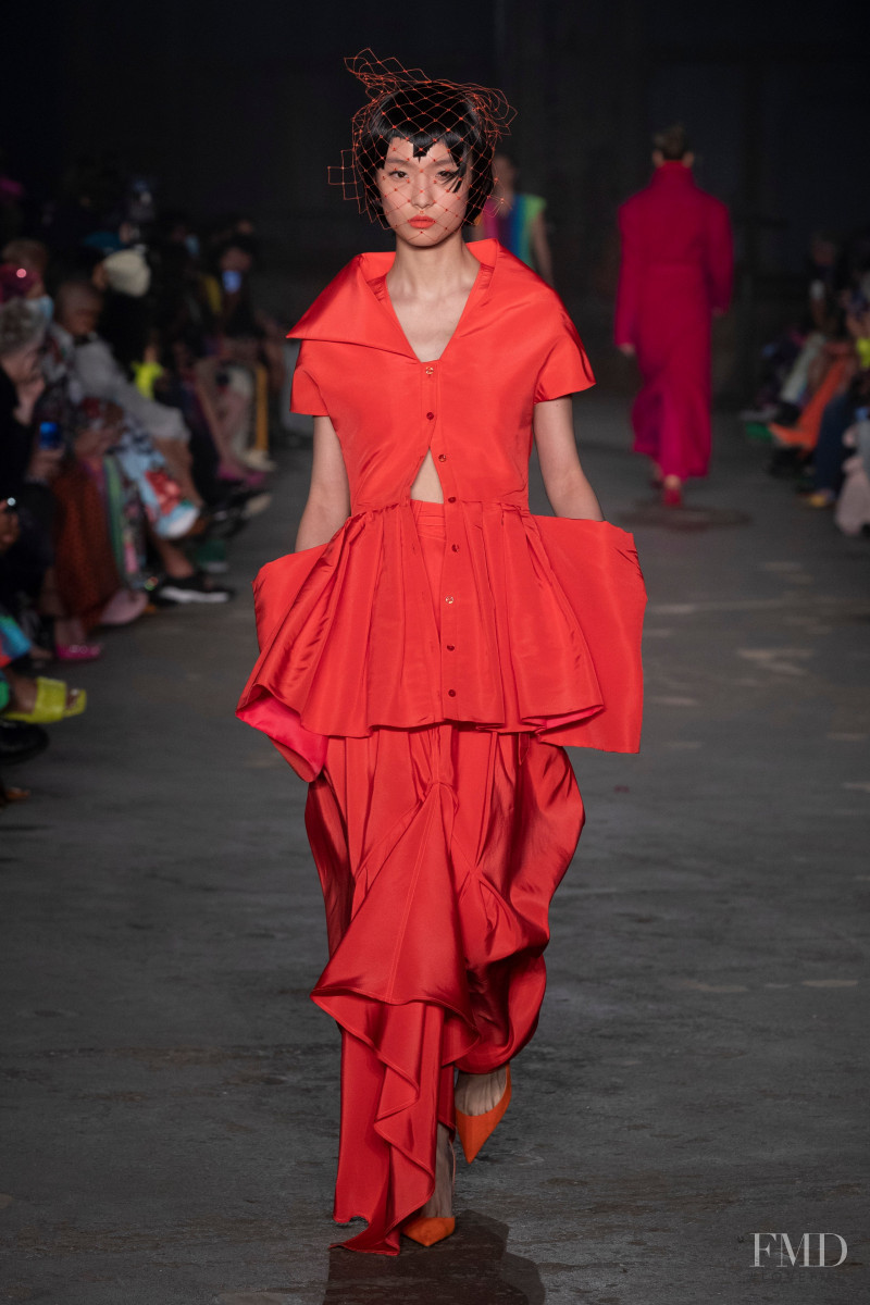 Christopher John Rogers fashion show for Resort 2023