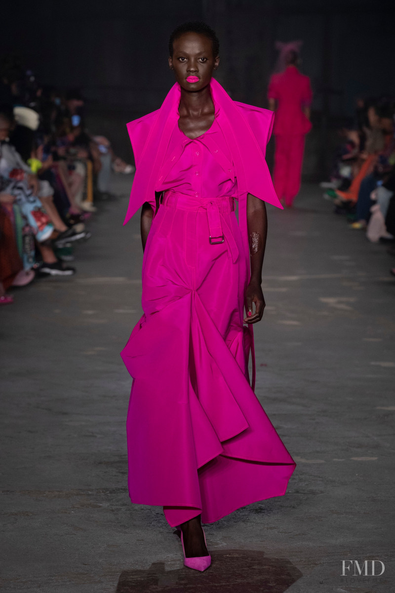 Christopher John Rogers fashion show for Resort 2023