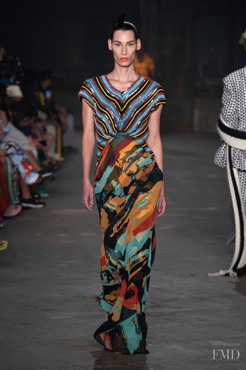 Christopher John Rogers fashion show for Resort 2023