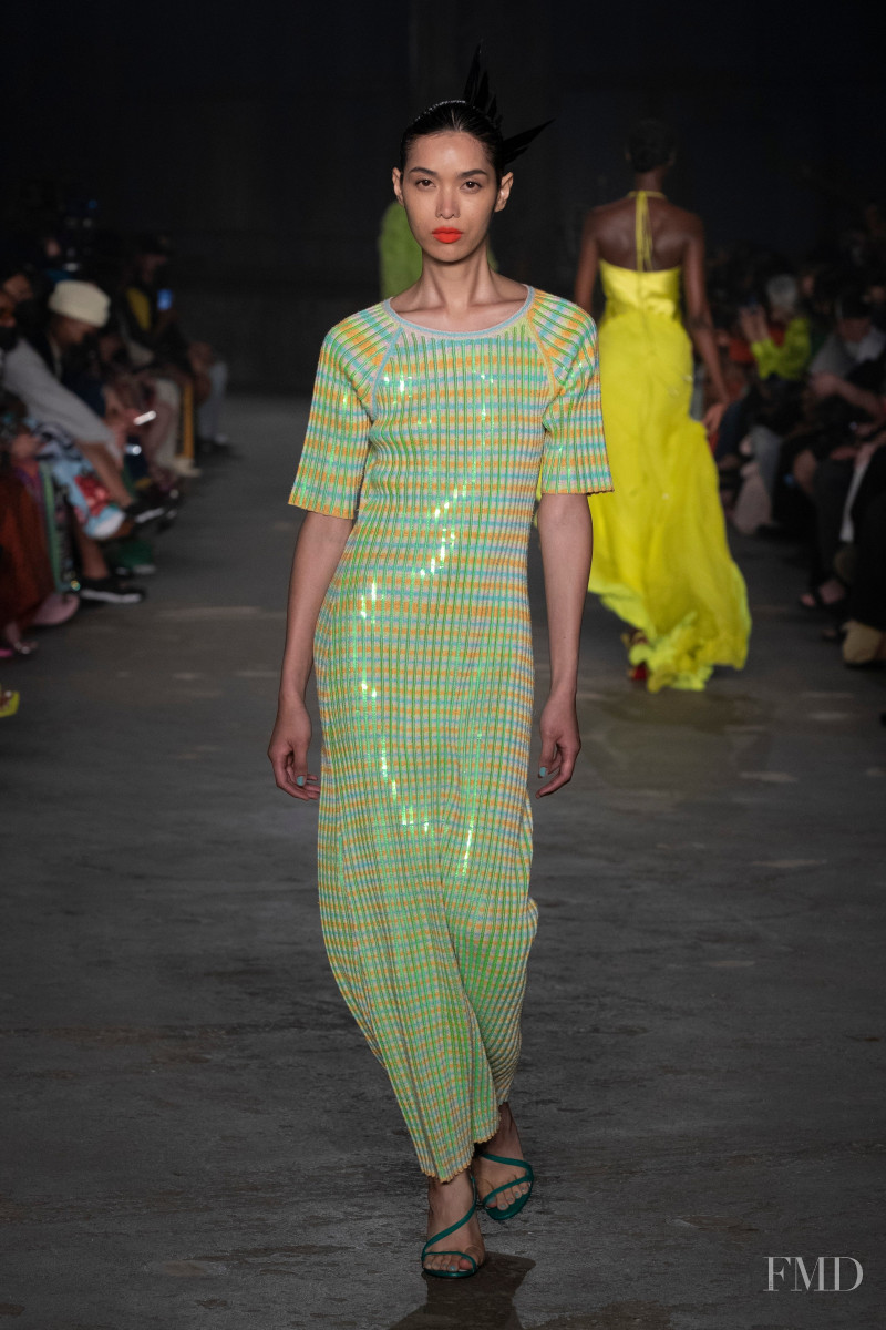 Christopher John Rogers fashion show for Resort 2023