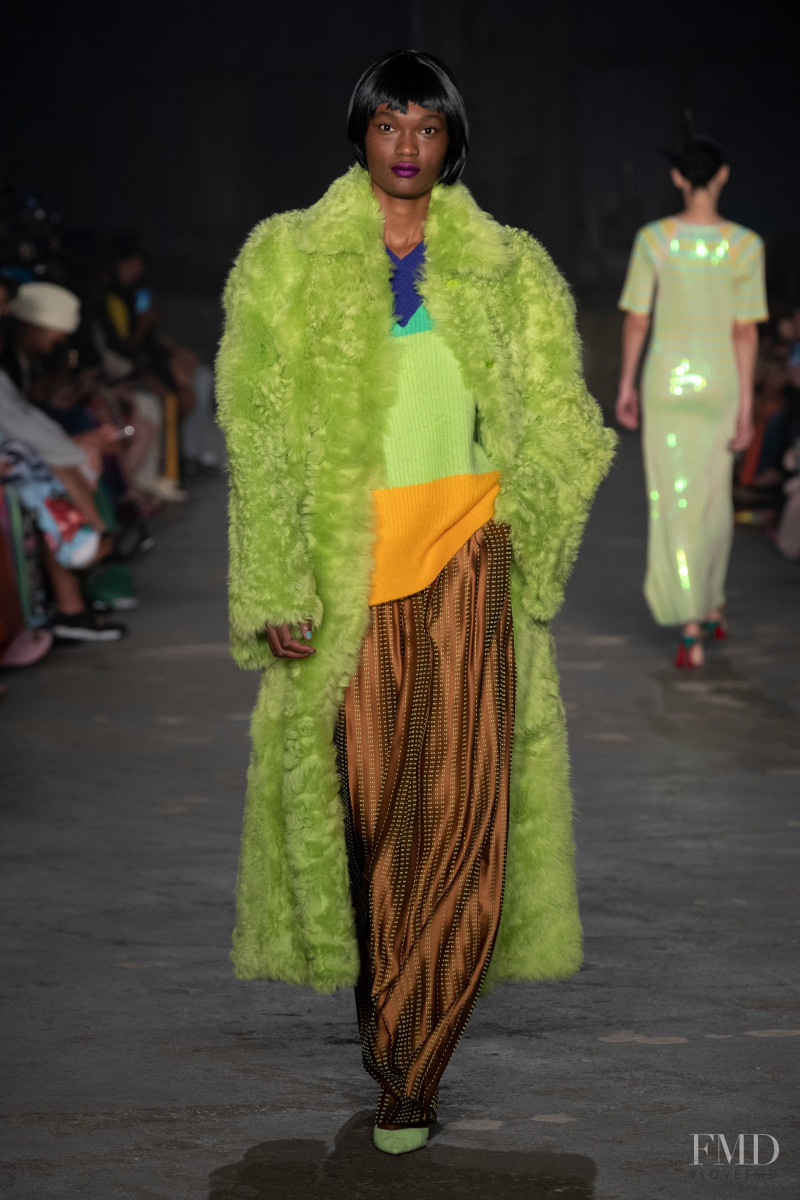 Christopher John Rogers fashion show for Resort 2023