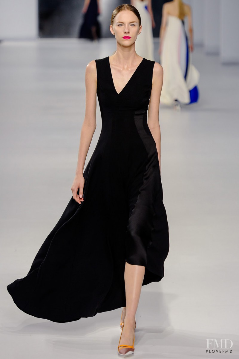 Nicole Pollard featured in  the Christian Dior fashion show for Cruise 2014