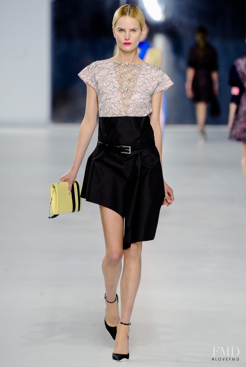 Anmari Botha featured in  the Christian Dior fashion show for Cruise 2014