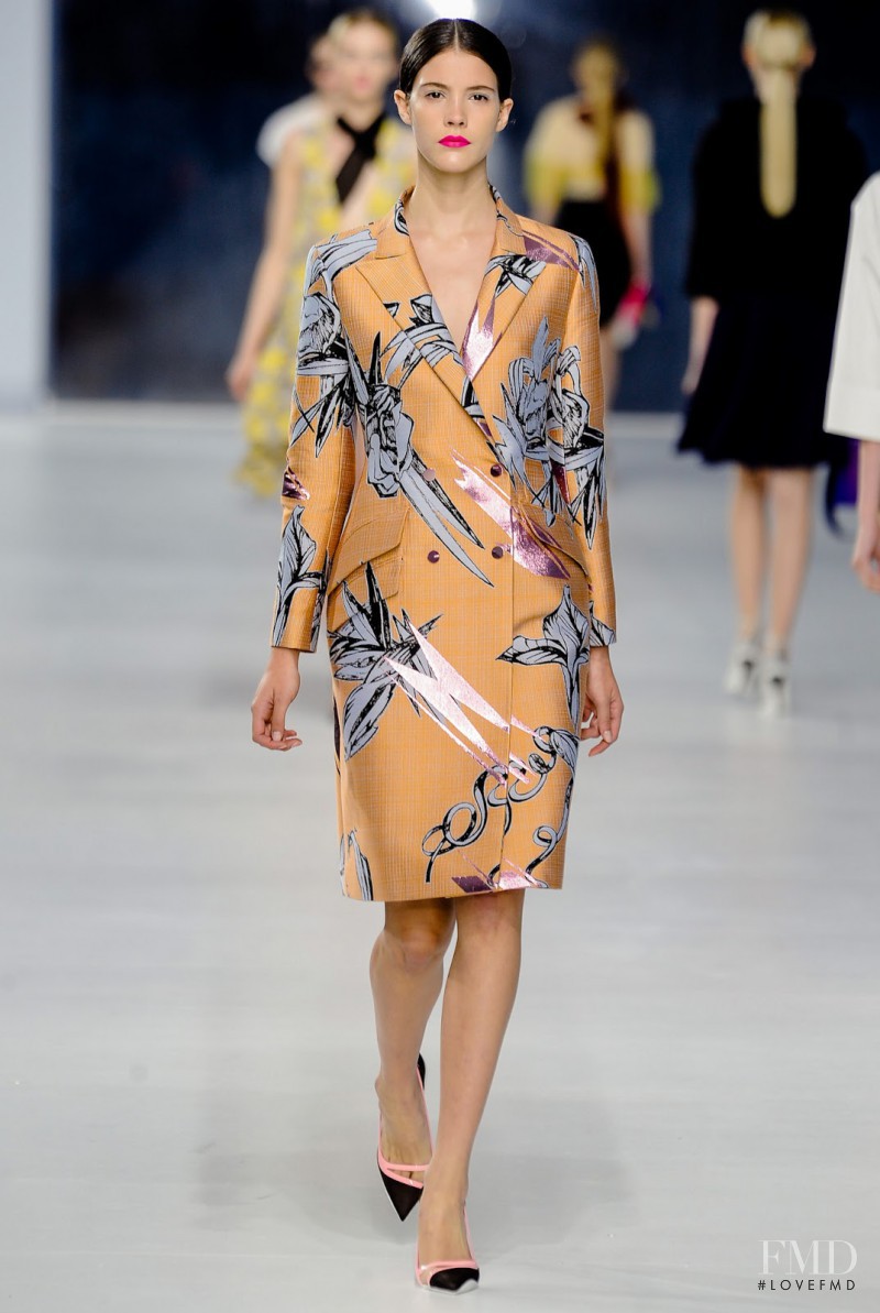 Carla Ciffoni featured in  the Christian Dior fashion show for Cruise 2014