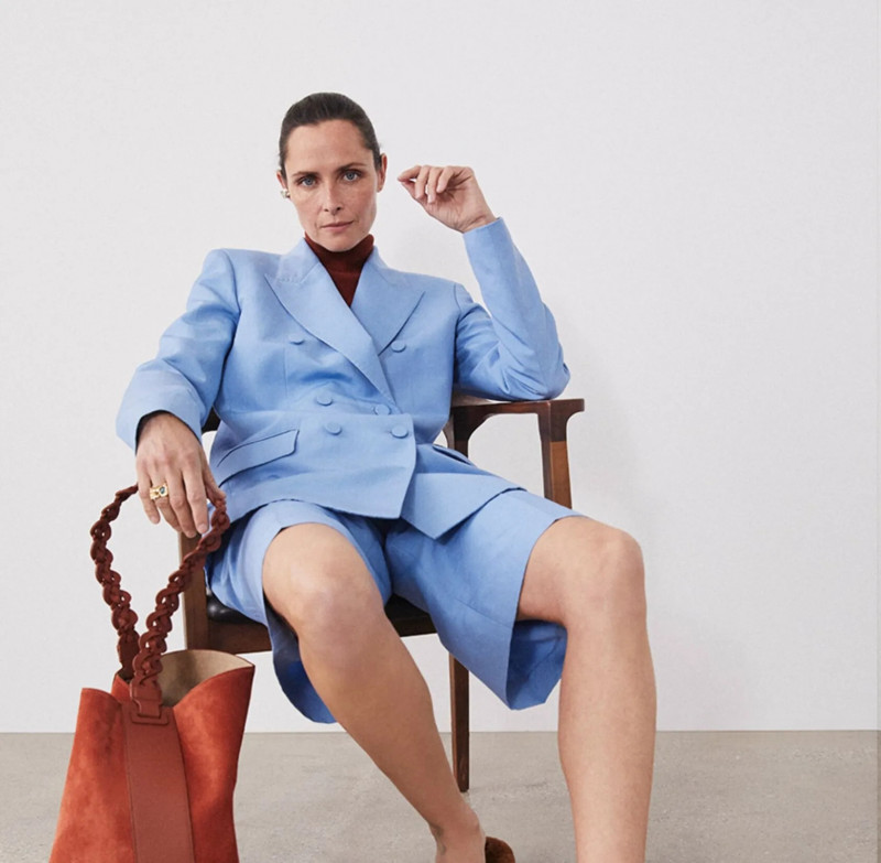 Tasha Tilberg featured in  the Lafayette 148 New York lookbook for Resort 2023