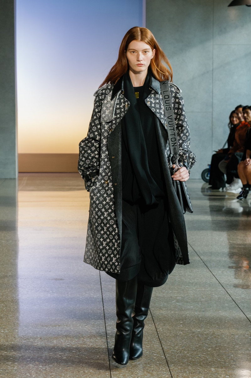Zoe Head featured in  the Louis Vuitton fashion show for Resort 2023