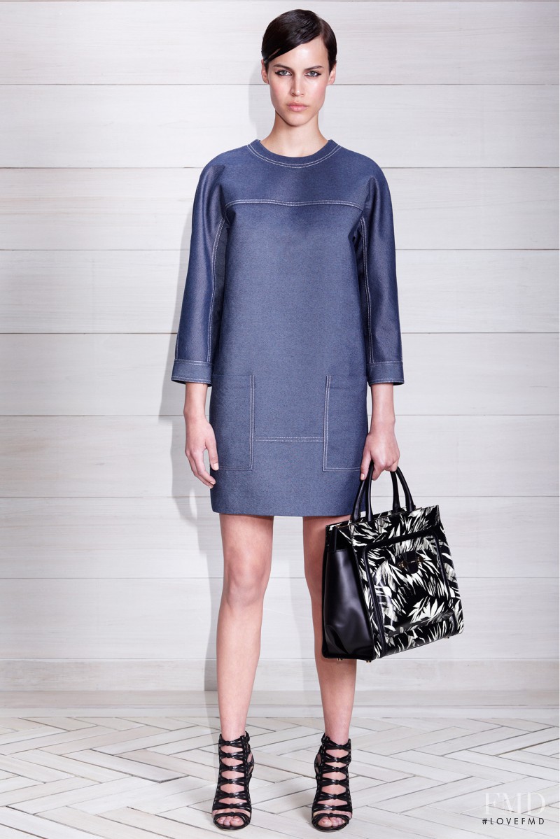 Alana Bunte featured in  the Jason Wu fashion show for Resort 2014