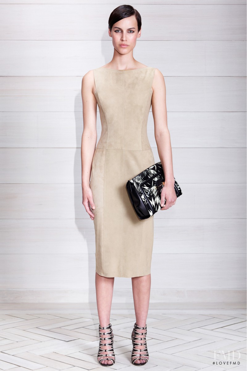 Alana Bunte featured in  the Jason Wu fashion show for Resort 2014