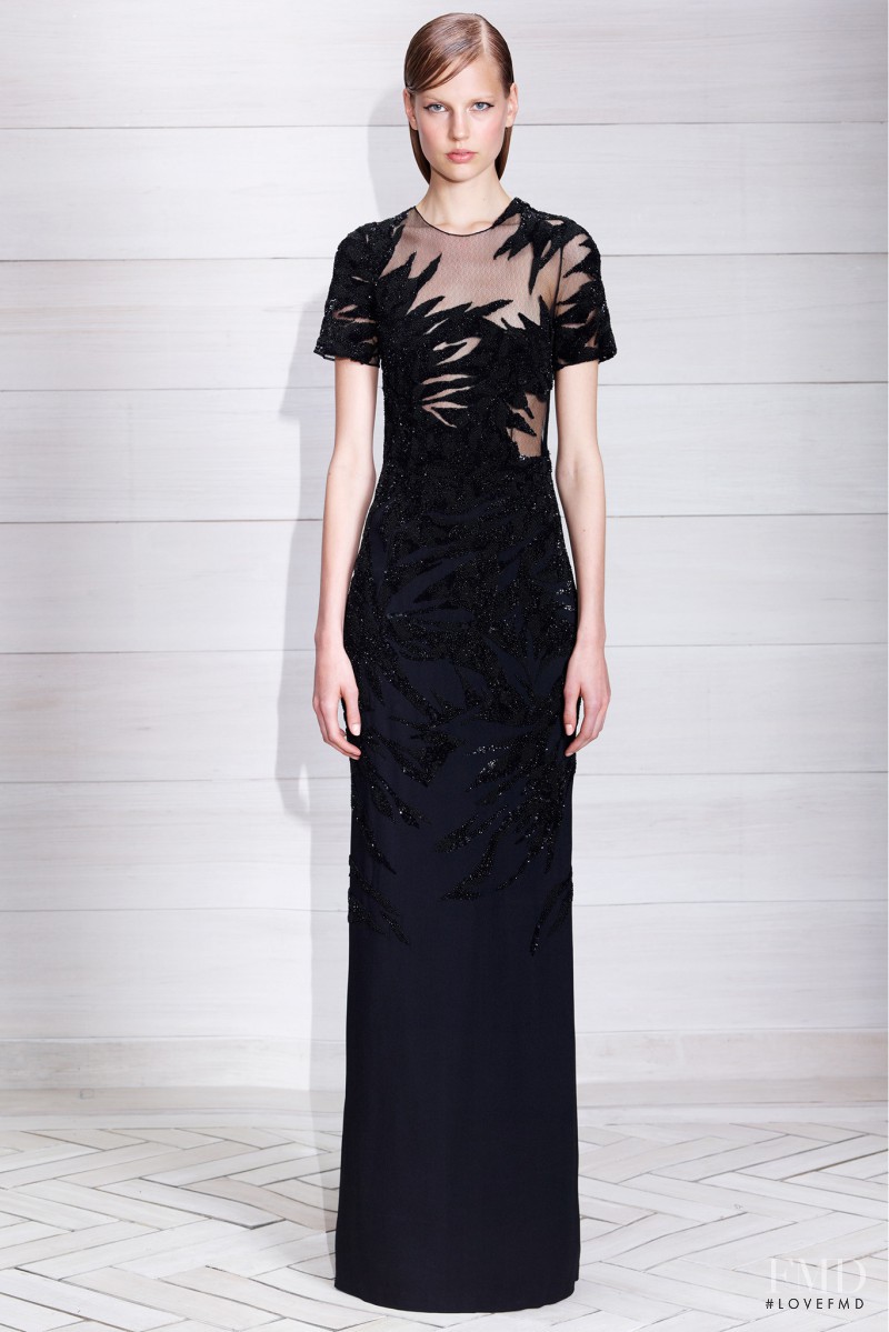 Elisabeth Erm featured in  the Jason Wu fashion show for Resort 2014