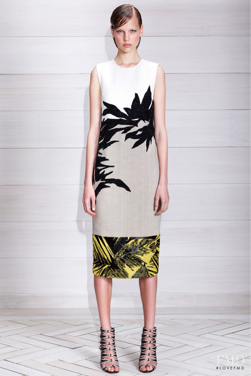 Elisabeth Erm featured in  the Jason Wu fashion show for Resort 2014