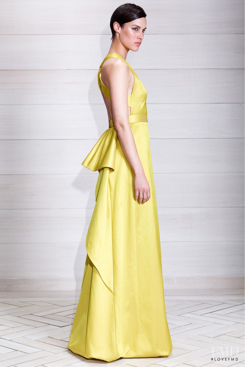 Alana Bunte featured in  the Jason Wu fashion show for Resort 2014