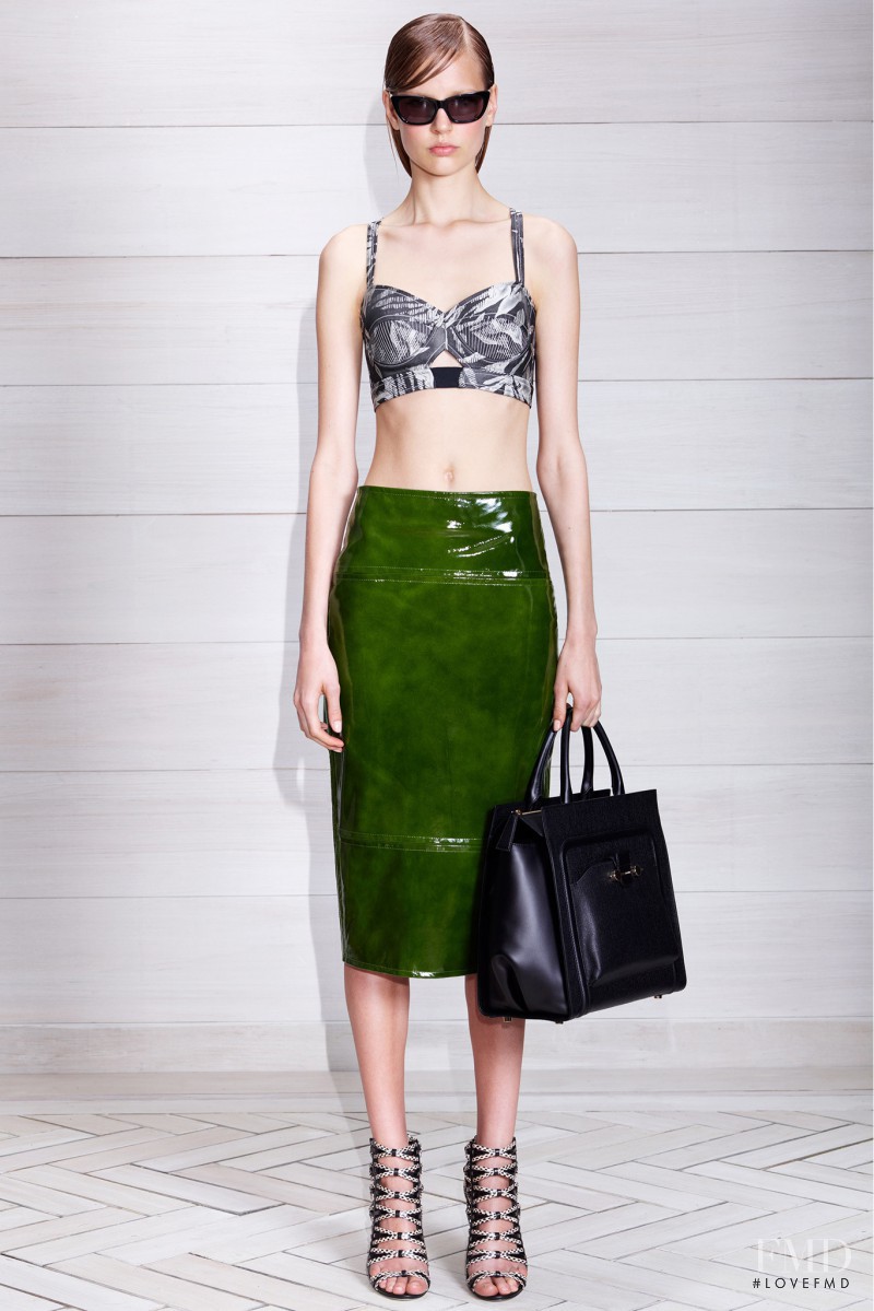 Elisabeth Erm featured in  the Jason Wu fashion show for Resort 2014