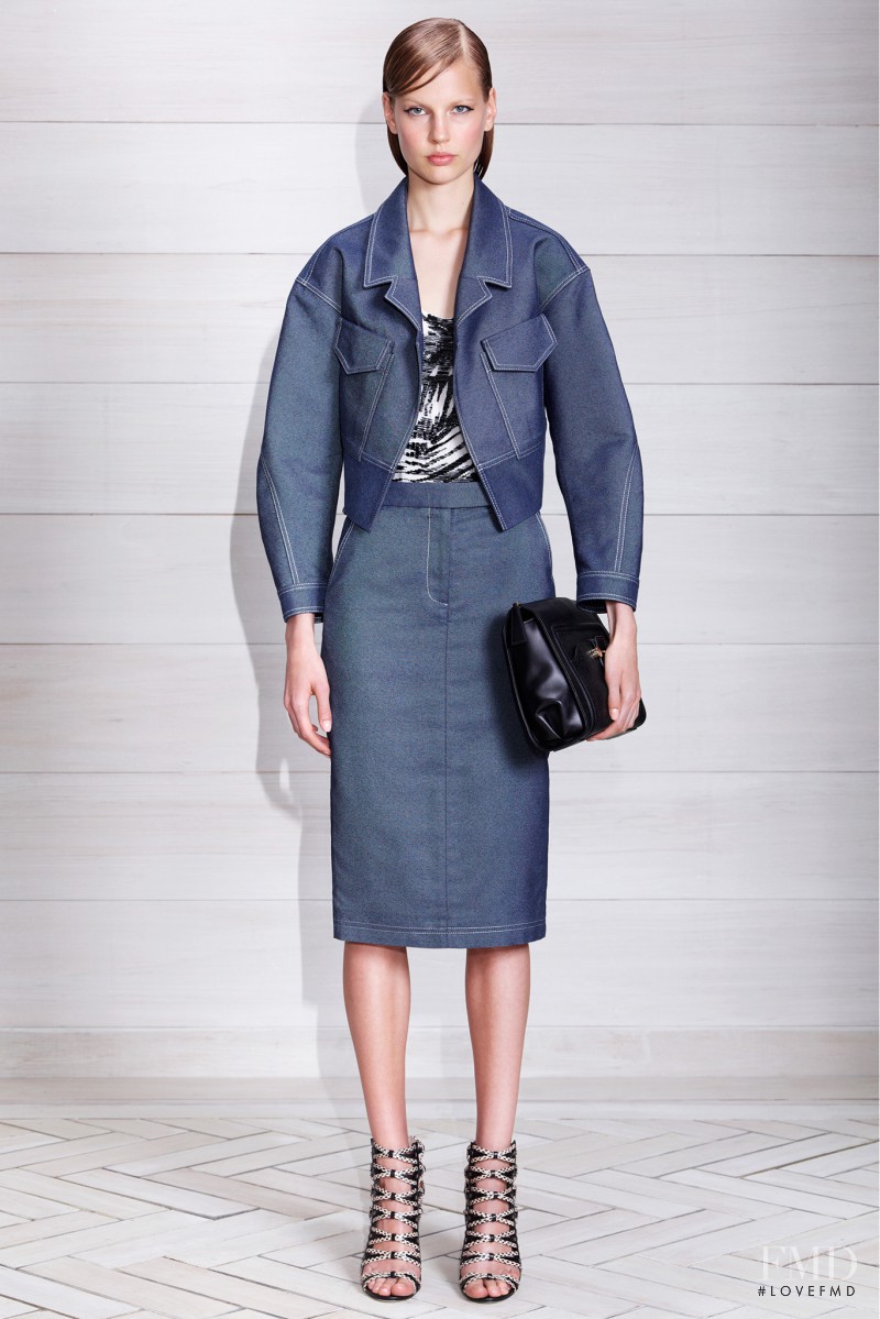 Elisabeth Erm featured in  the Jason Wu fashion show for Resort 2014