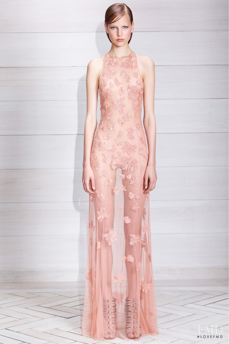 Elisabeth Erm featured in  the Jason Wu fashion show for Resort 2014