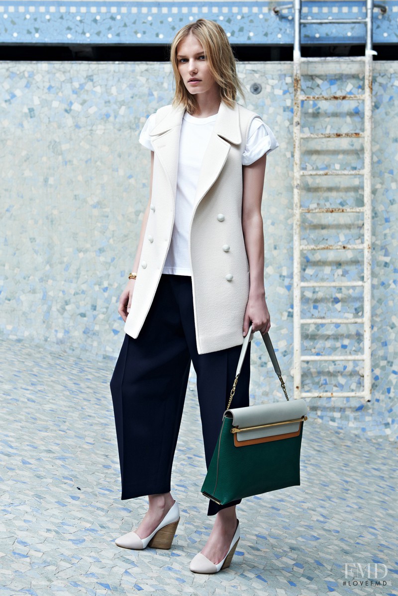 Marique Schimmel featured in  the Chloe fashion show for Resort 2014