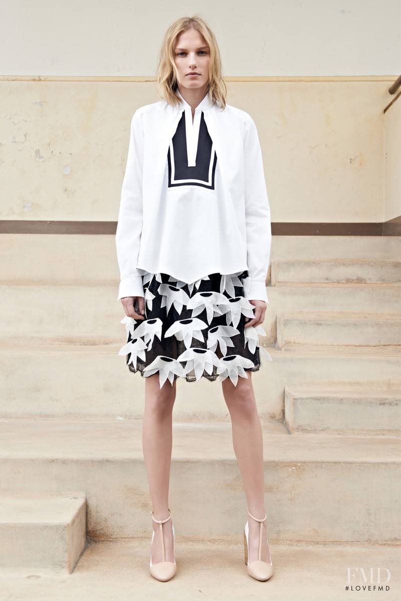 Marique Schimmel featured in  the Chloe fashion show for Resort 2014