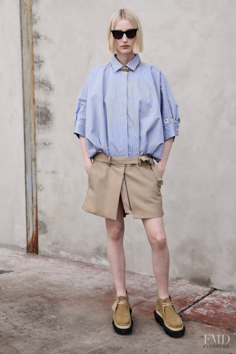 Sacai lookbook for Resort 2023