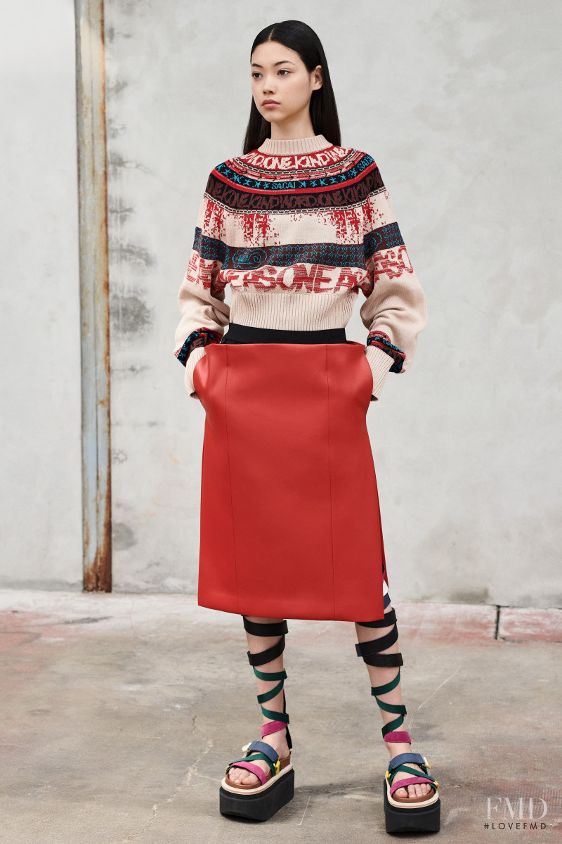 Sacai lookbook for Resort 2023