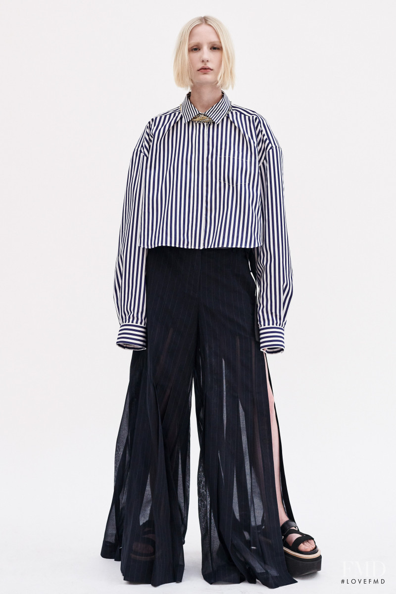 Sacai lookbook for Resort 2023