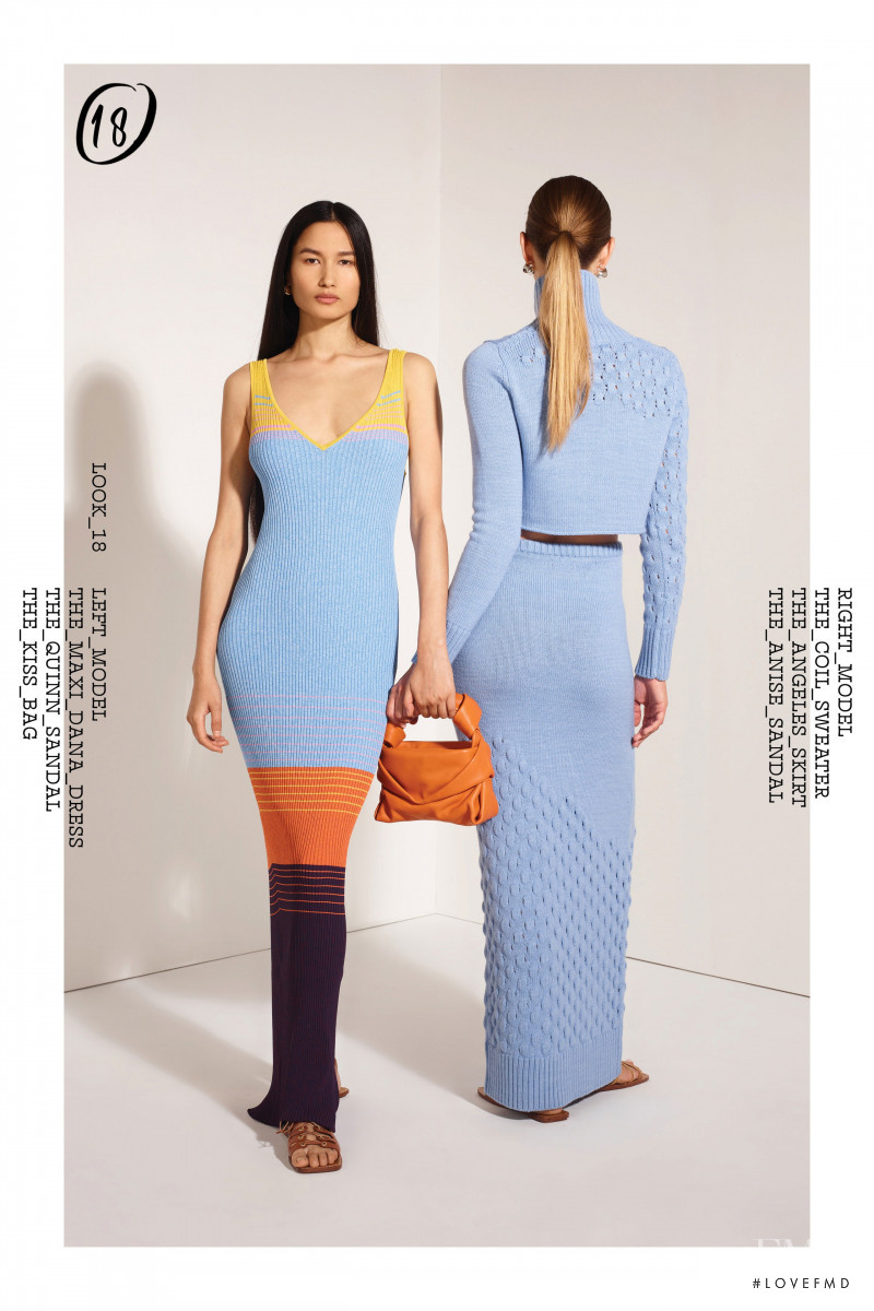 Staud lookbook for Resort 2023