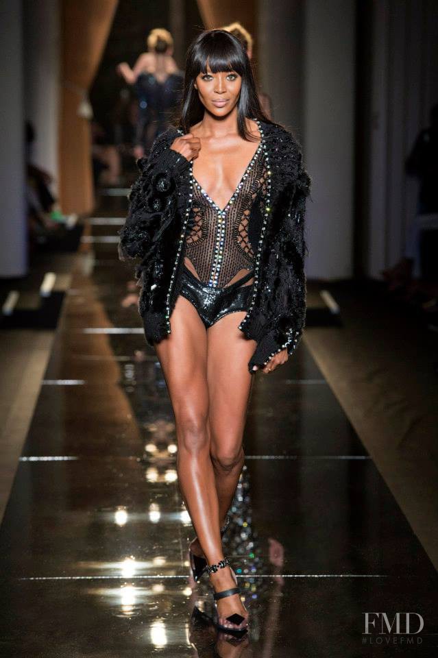 Naomi Campbell featured in  the Atelier Versace fashion show for Autumn/Winter 2013
