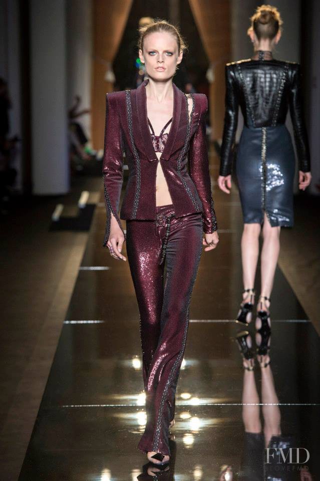 Hanne Gaby Odiele featured in  the Atelier Versace fashion show for Autumn/Winter 2013