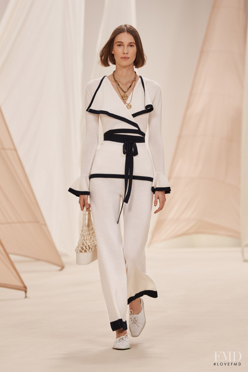 Mali Koopman featured in  the Zimmermann lookbook for Resort 2023