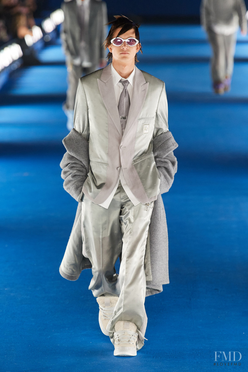 Solomon James McCrackin featured in  the Dior Homme fashion show for Resort 2023