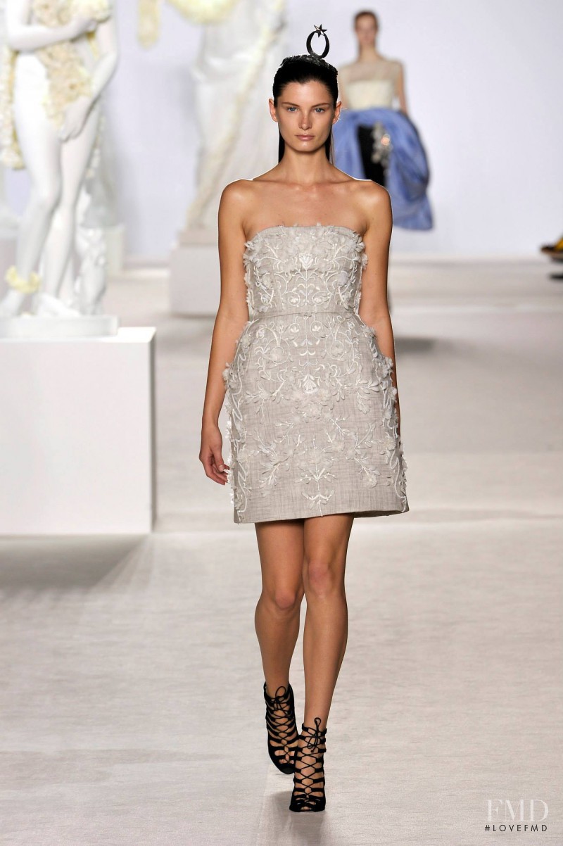 Ava Smith featured in  the Giambattista Valli Haute Couture fashion show for Autumn/Winter 2013
