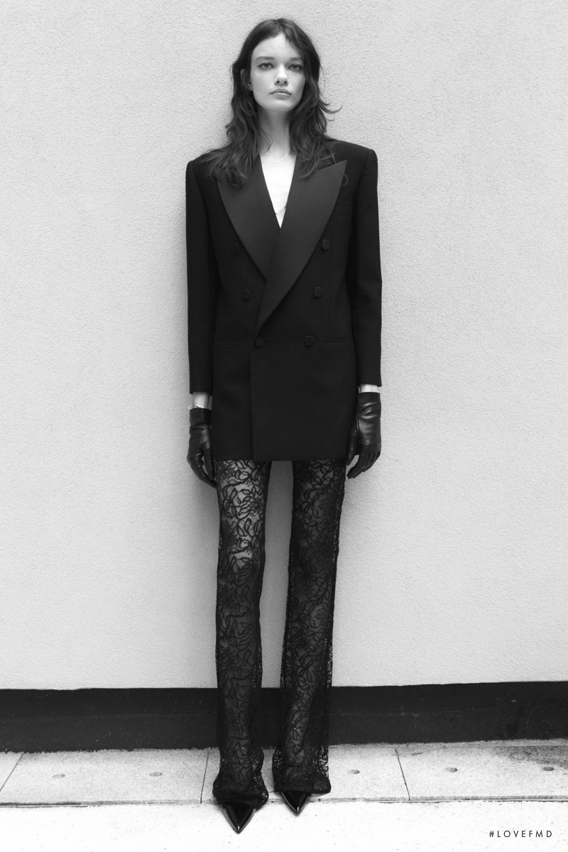 Saint Laurent lookbook for Pre-Fall 2022