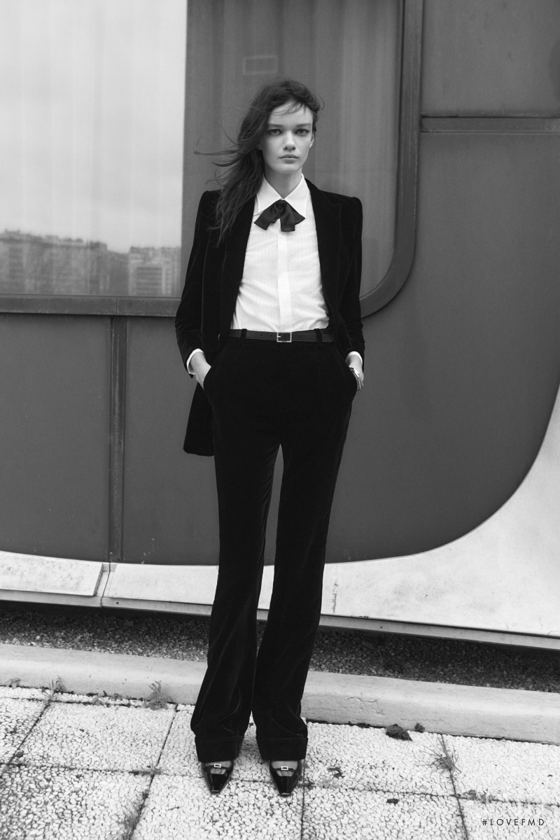 Saint Laurent lookbook for Pre-Fall 2022