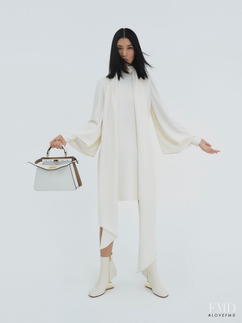 Xie Jia Yun featured in  the Fendi advertisement for Holiday 2021