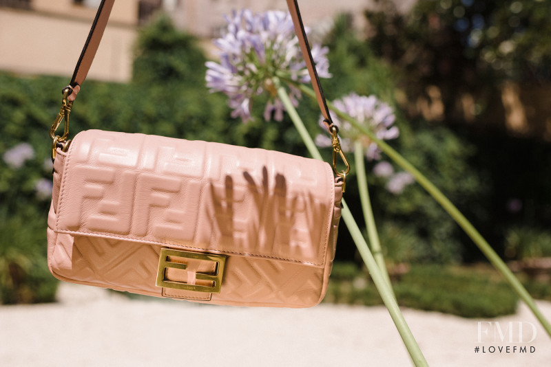 Fendi The Baguette\'s Roman advertisement for Holiday 2019