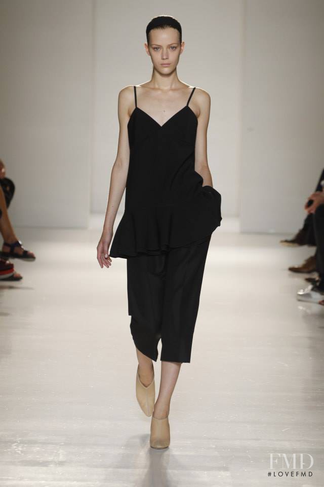 Esther Heesch featured in  the Victoria Beckham fashion show for Spring/Summer 2014