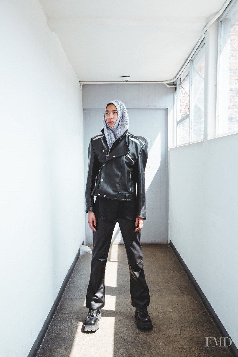 Carlo Hattori featured in  the The Pack lookbook for Autumn/Winter 2022