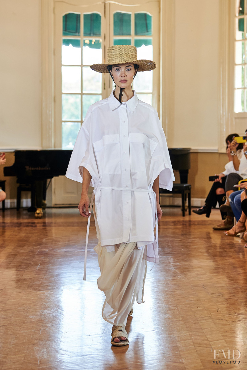 Ollie Kram featured in  the Julia Y Renata fashion show for Autumn/Winter 2022