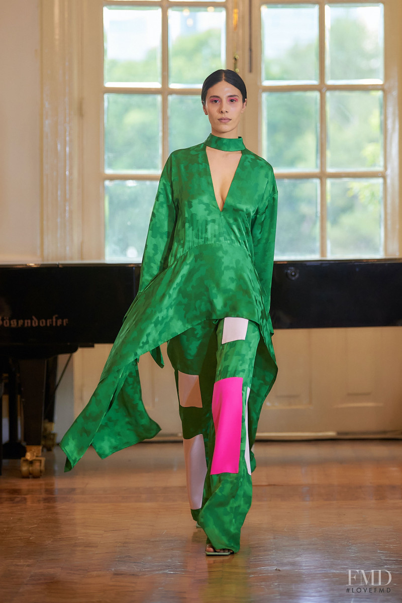Iliana Ruiz featured in  the Kris Goyri fashion show for Autumn/Winter 2022