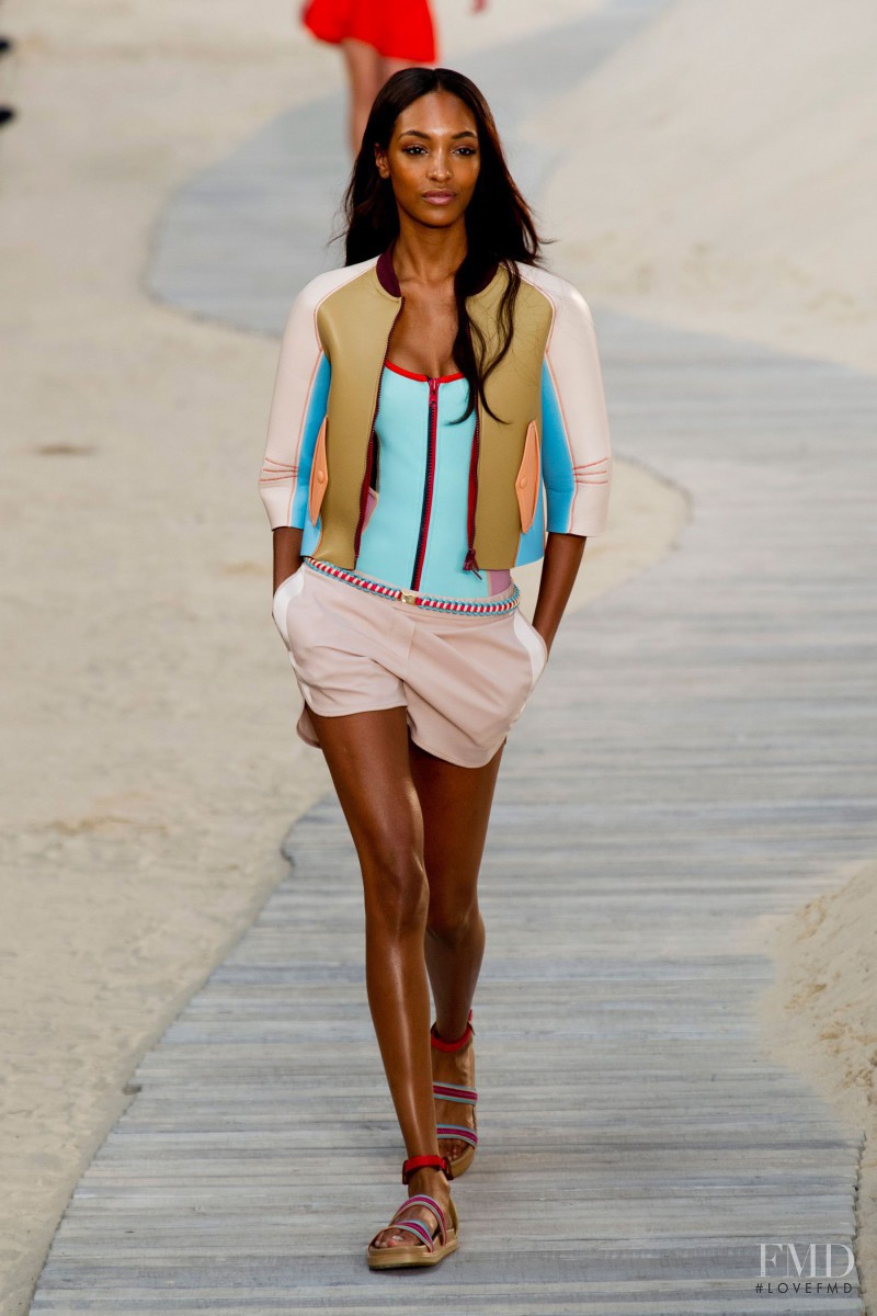 Jourdan Dunn featured in  the Tommy Hilfiger fashion show for Spring/Summer 2014