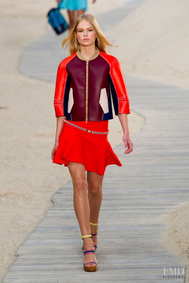 Anna Ewers featured in  the Tommy Hilfiger fashion show for Spring/Summer 2014