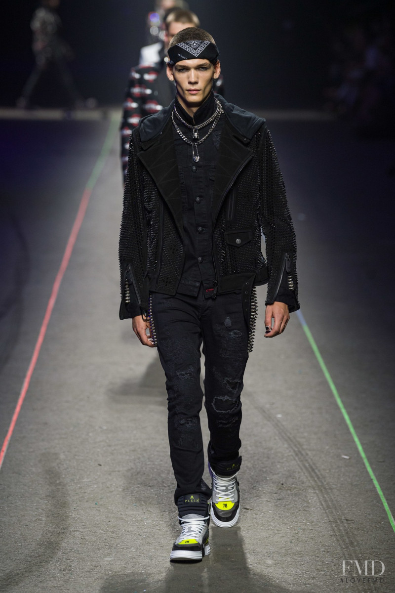 Hugh Burry featured in  the Philipp Plein fashion show for Spring/Summer 2020