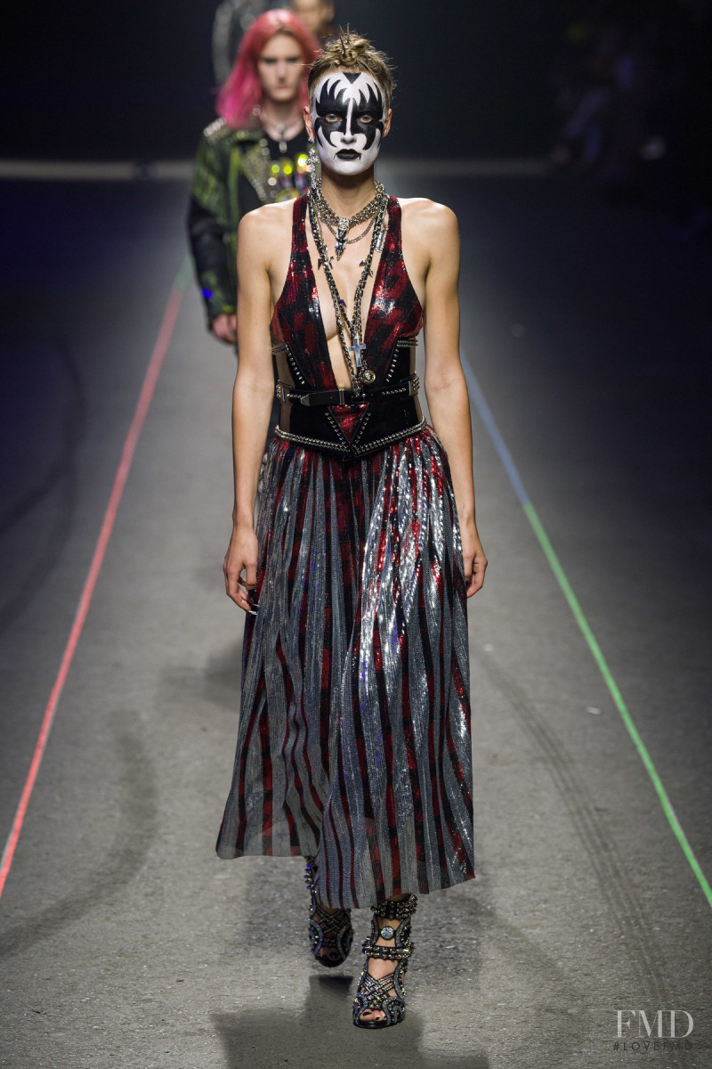 Robin Makkes featured in  the Philipp Plein fashion show for Spring/Summer 2020
