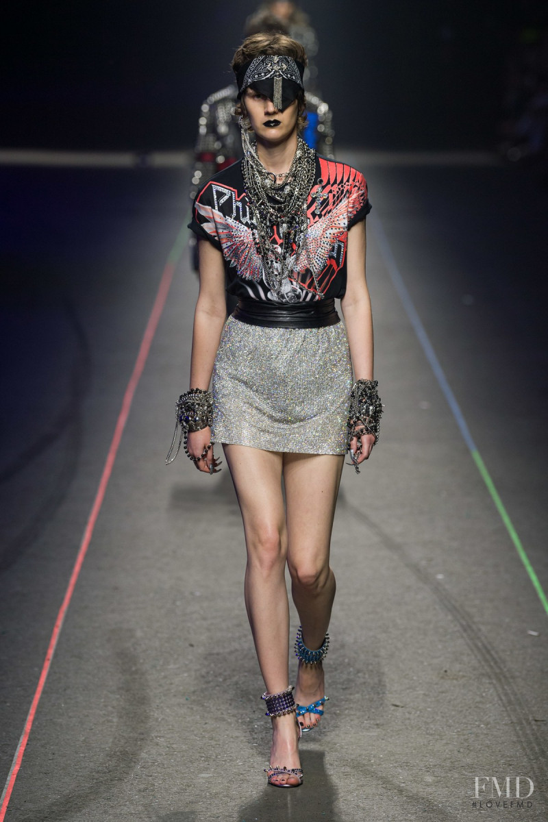 Jamily Meurer Wernke featured in  the Philipp Plein fashion show for Spring/Summer 2020