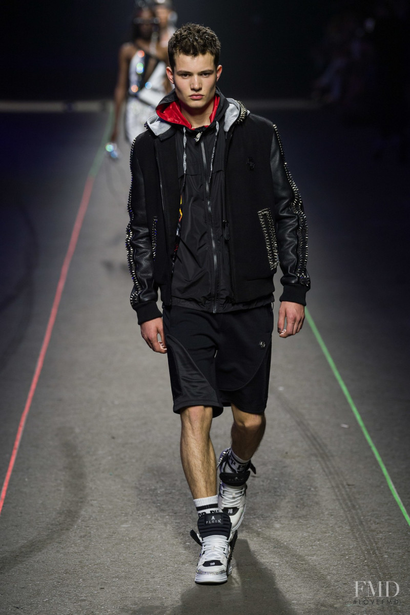 Janusz Kuhlmann featured in  the Philipp Plein fashion show for Spring/Summer 2020