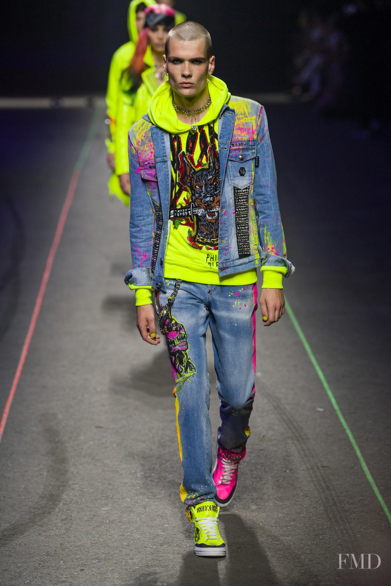 Hugh Burry featured in  the Philipp Plein fashion show for Spring/Summer 2020