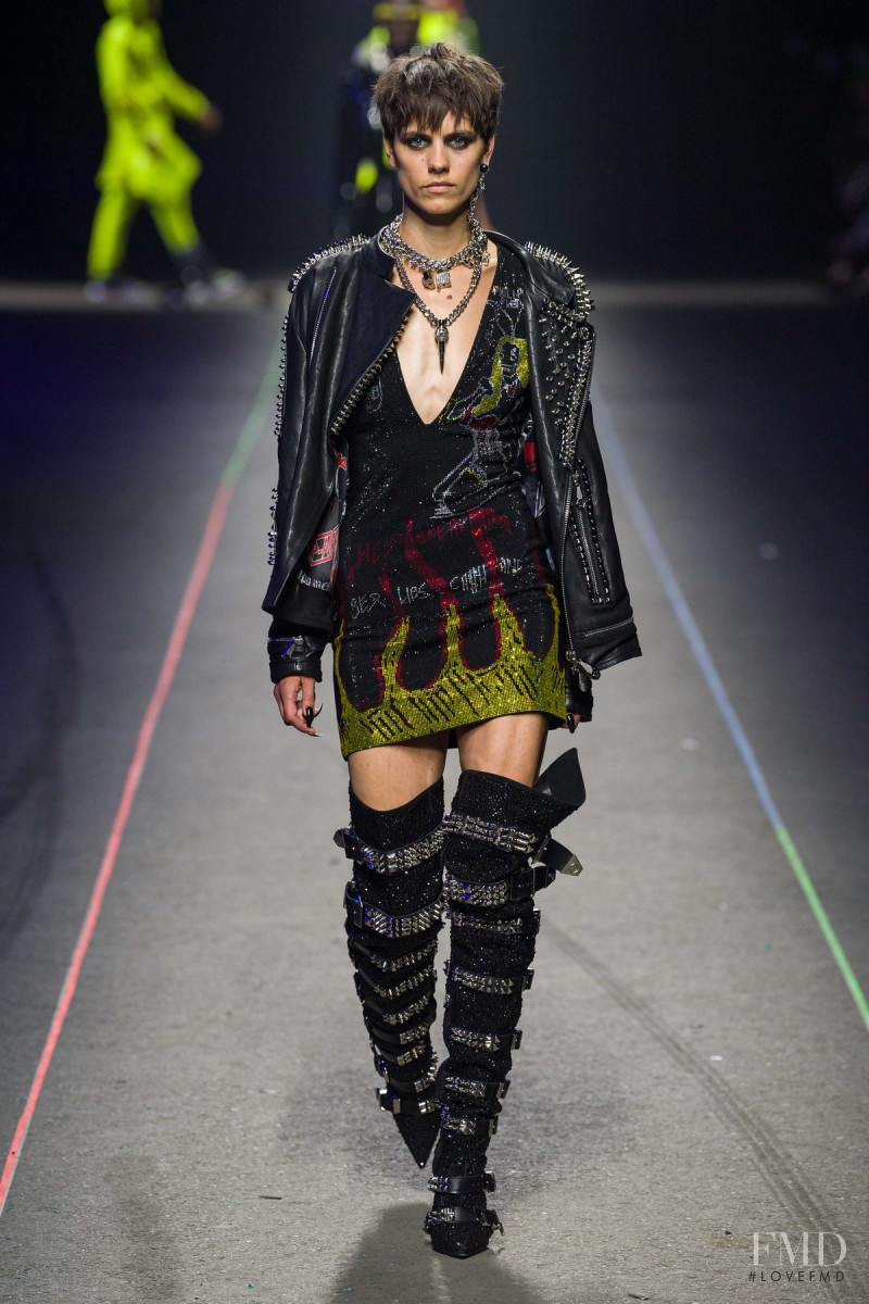 Corinna Ingenleuf featured in  the Philipp Plein fashion show for Spring/Summer 2020