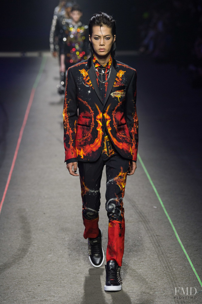 Ungho Go featured in  the Philipp Plein fashion show for Spring/Summer 2020