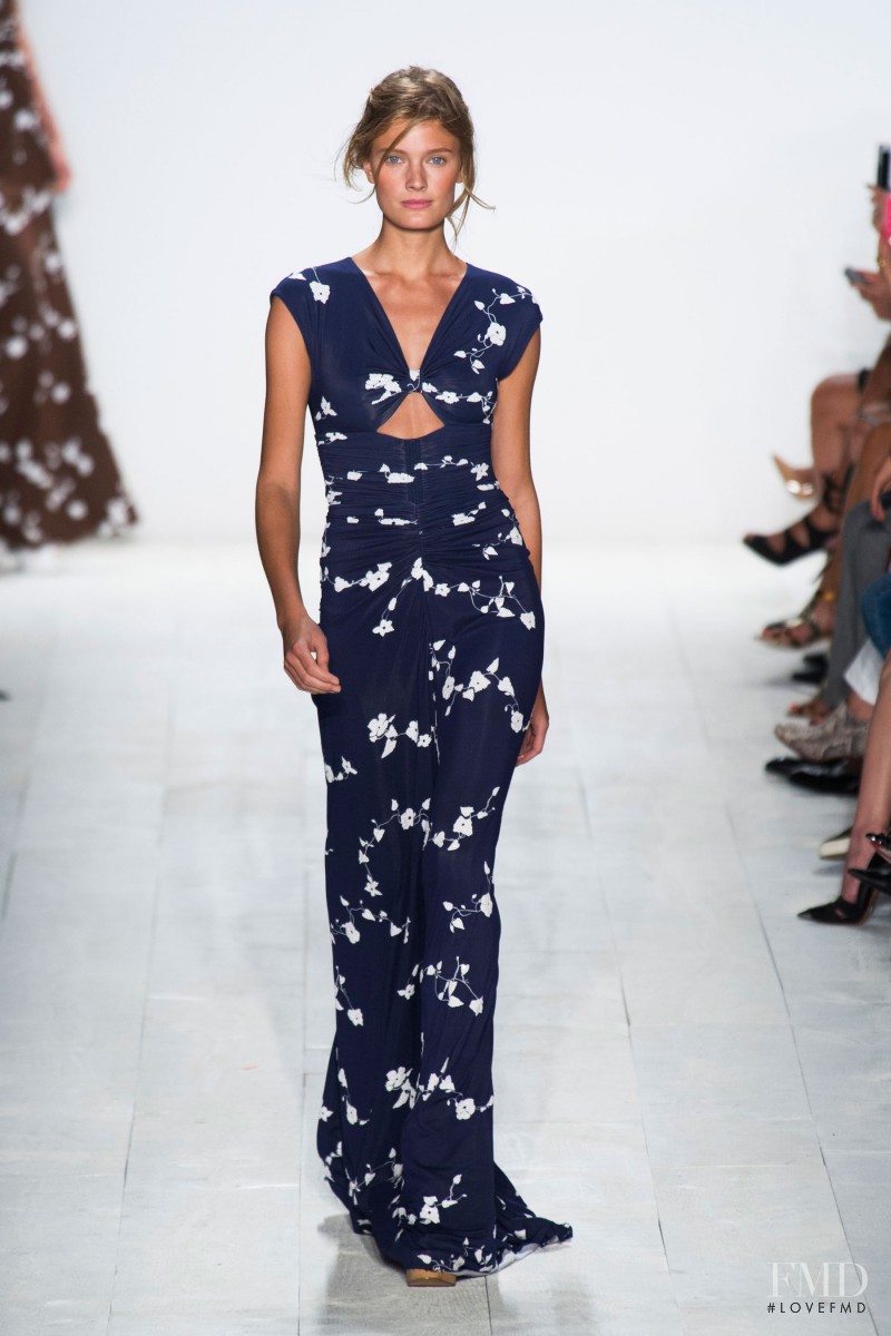 Constance Jablonski featured in  the Michael Kors Collection fashion show for Spring/Summer 2014