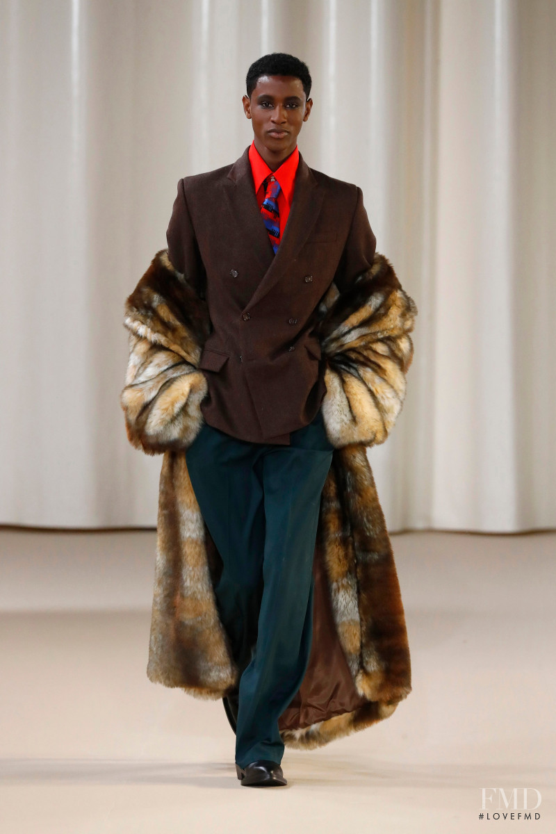 mans fashion show for Autumn/Winter 2022