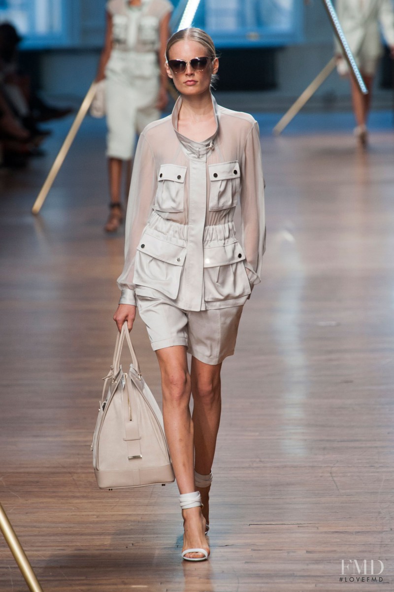 Hanne Gaby Odiele featured in  the Jason Wu fashion show for Spring/Summer 2014
